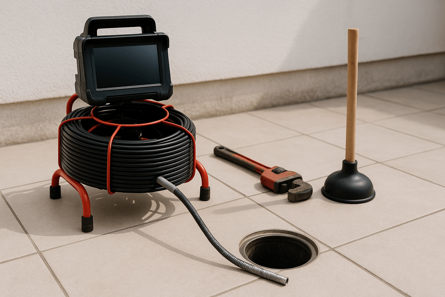 Servicio profesional de inspección con cámara de tuberías en chiclana por Desatascos Chiclana en Chiclana de la Frontera Inspección con cámara de tuberías en Chiclana - Desatascos Chiclana en Chiclana de la Frontera